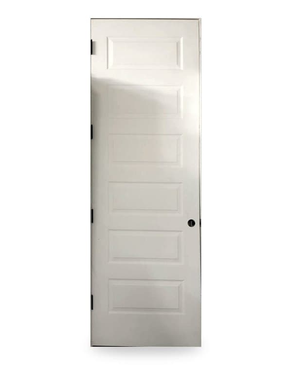 6-Panel Shaker Prehung Door (8 ft)